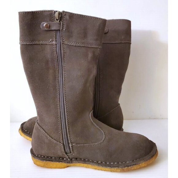 NATURINO EUROPEAN DESIGNER GIRL SUEDE BOOTS SIZE EU 31 US 13 NWT - Picture 7 of 12